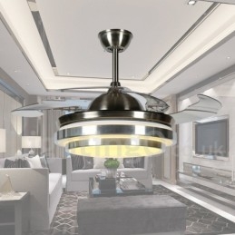 36-palcový moderný stropný ventilátor európskeho štýlu