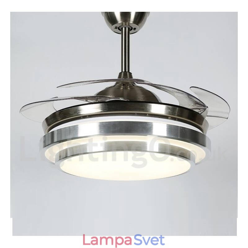 36-palcový moderný stropný ventilátor európskeho štýlu