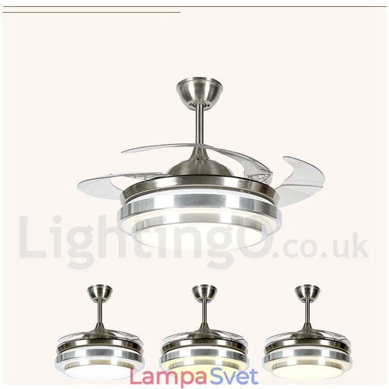 36-palcový moderný stropný ventilátor európskeho štýlu