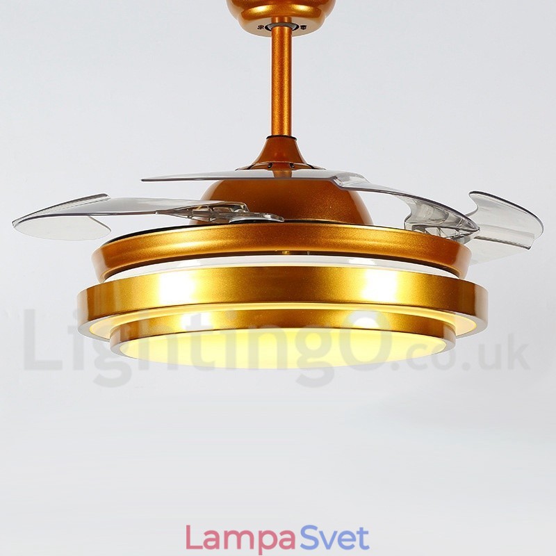36-palcový moderný stropný ventilátor európskeho štýlu