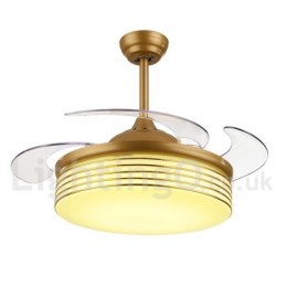 36-palcový moderný stropný ventilátor európskeho štýlu