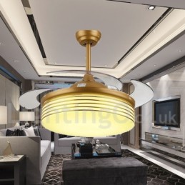 36-palcový moderný stropný ventilátor európskeho štýlu
