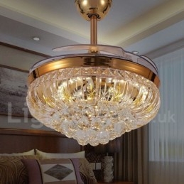 42-palcový moderný stropný ventilátor európskeho štýlu