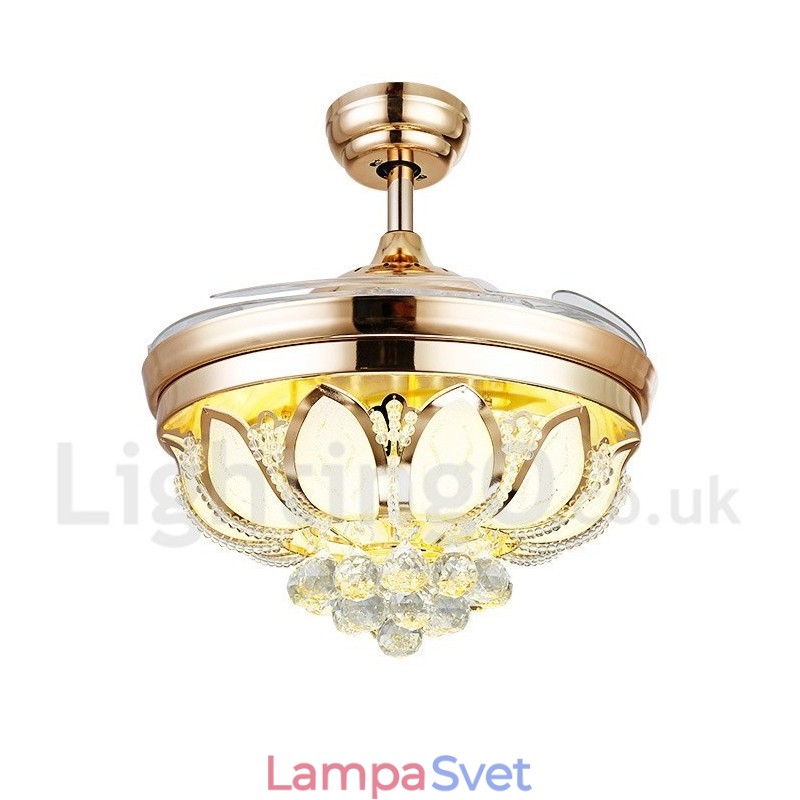 42-palcový moderný stropný ventilátor európskeho štýlu