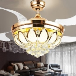 42-palcový moderný stropný ventilátor európskeho štýlu