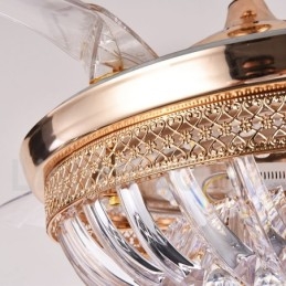 42-palcový moderný stropný ventilátor európskeho štýlu