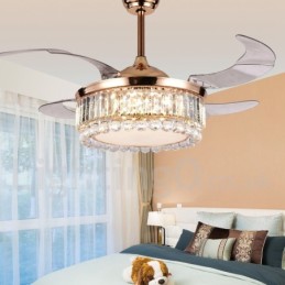 42-palcový moderný stropný ventilátor európskeho štýlu