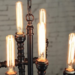 Luster Mini Style Rustic Lodge Retro Metal