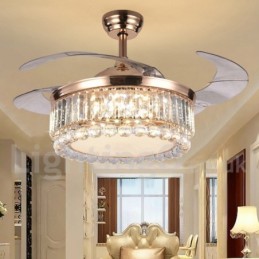 42-palcový moderný stropný ventilátor európskeho štýlu