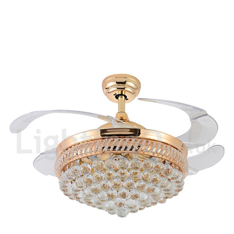 42-palcový moderný stropný ventilátor európskeho štýlu