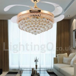 42-palcový moderný stropný ventilátor európskeho štýlu