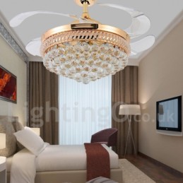 42-palcový moderný stropný ventilátor európskeho štýlu