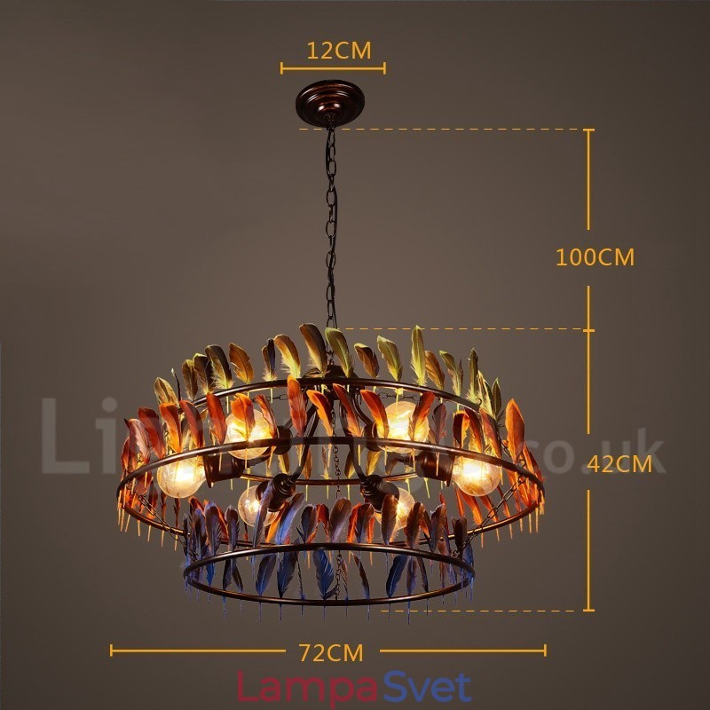 Retro Lighting Store Závesné luster Light