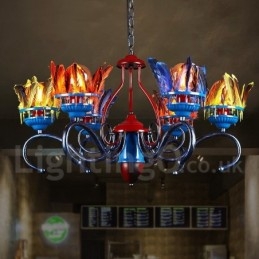 Retro Steel Lighting Store Závesné luster Light