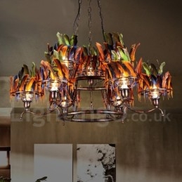 Retro Steel Lighting Store Závesné luster Light
