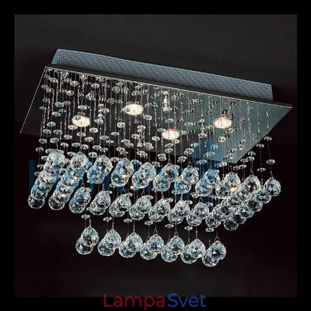 Moderný súčasný luster Závesné svietidlo na zapustenú montáž Crystal Rain Drop Light Moderný súčasný luster Závesné svietidlo na zapustenú montáž Crystal Rain Drop Light