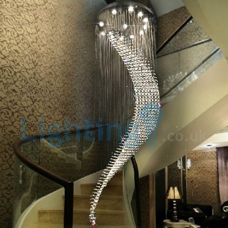 Moderný súčasný luster Závesné svietidlo na zapustenú montáž Crystal Rain Drop Light Moderný súčasný luster Závesné svietidlo na zapustenú montáž Crystal Rain Drop Light