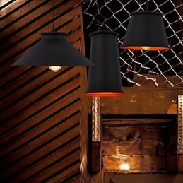 Luster Mini štýl Moderné súčasné kovové 3 svetelné závesné svietidlo