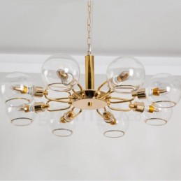 8 svetiel Nordic Postmodern Creative Glass Luster Magic Bean