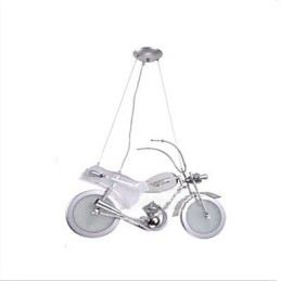 Lampa na motorku Kreslené osvetlenie Chlapčenská lampa Detské lampy