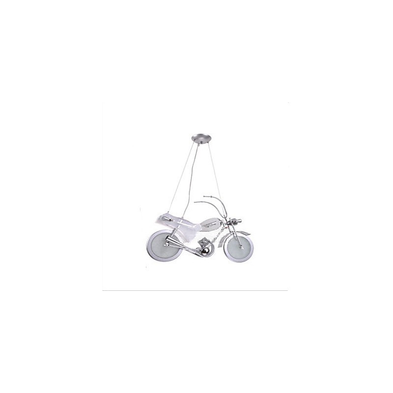Lampa na motorku Kreslené osvetlenie Chlapčenská lampa Detské lampy