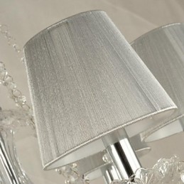 Luster Crystal Luxury Modern 1 Tiers Living 6 Lights