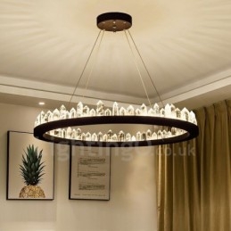 Crystal Pendant Light Fashion Vynikajúci kruhový dizajn