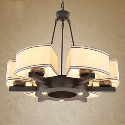 Luster v čínskom štýle Iron Copper Imitation Air lamps