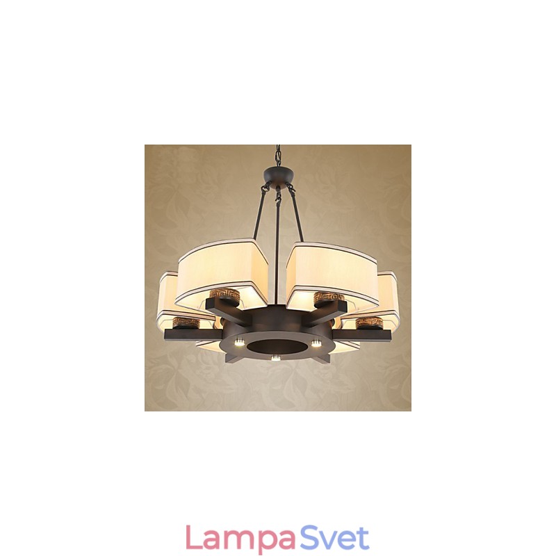 Luster v čínskom štýle Iron Copper Imitation Air lamps