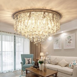 Moderné zapustené stropné svietidlá Crystal Lights