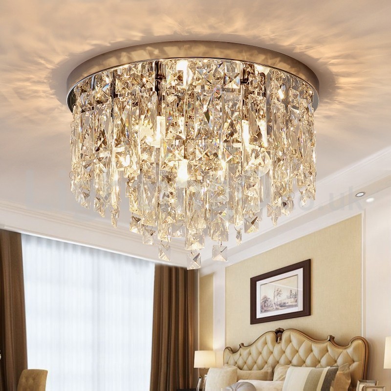 Moderné zapustené stropné svietidlá Crystal Lights