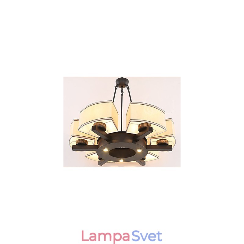 Luster v čínskom štýle Iron Copper Imitation Air lamps