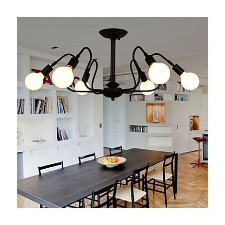 Loft American Vintage stropné svetlo Módne svetlá Svetlá Iron Stropná lampa Loft American Vintage stropné svetlo Módne svetlá Svetlá Iron Stropná lampa
