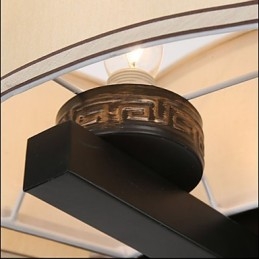 Luster v čínskom štýle Iron Copper Imitation Air lamps