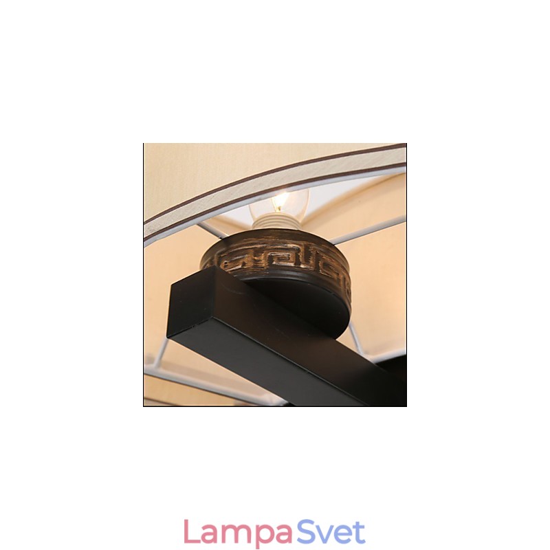 Luster v čínskom štýle Iron Copper Imitation Air lamps