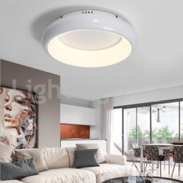 Moderné okrúhle zapustené stropné svietidlá