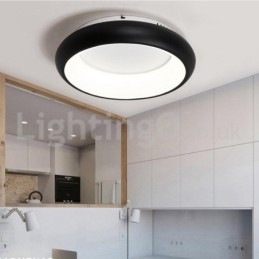 Moderné okrúhle zapustené stropné svietidlá