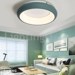 Moderné okrúhle zapustené stropné svietidlá