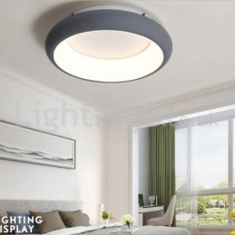 Moderné okrúhle zapustené stropné svietidlá