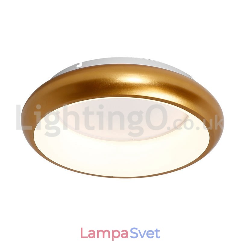 Moderné okrúhle zapustené stropné svietidlá