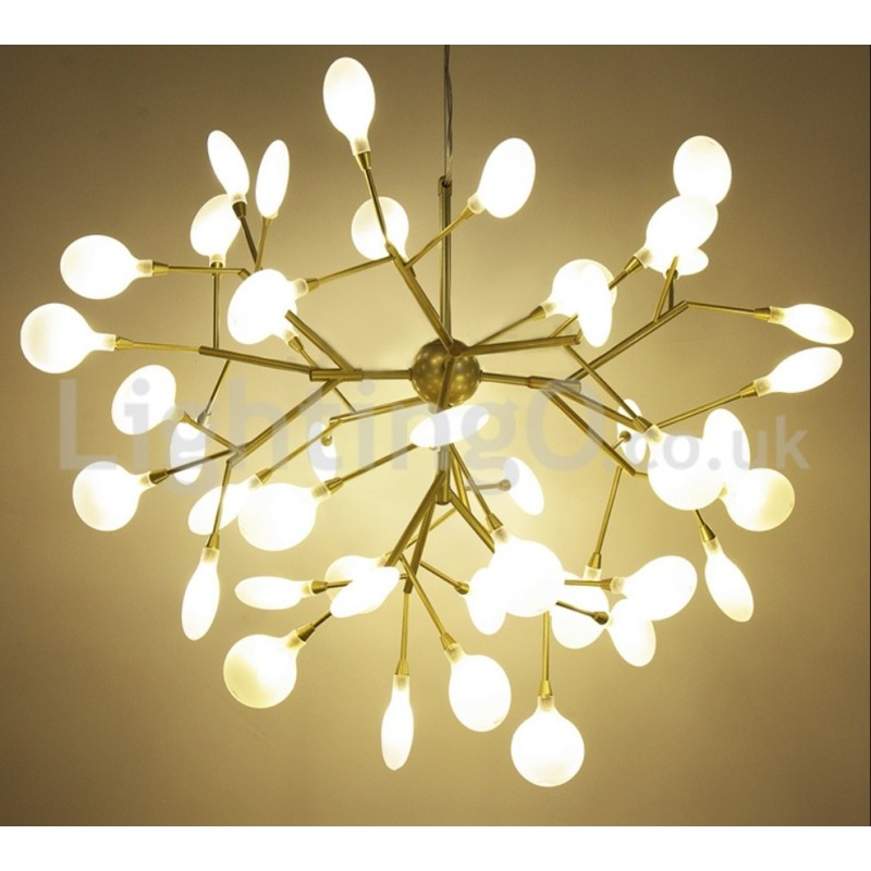 Zverejnite moderný luster Fireflies
