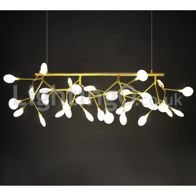 Zverejnite moderný luster Fireflies