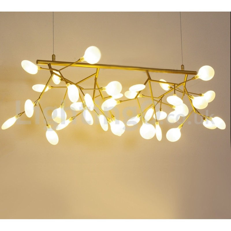 Zverejnite moderný luster Fireflies