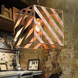 Retro Iron Lamp Moderný minimalistický luster v industriálnom štýle
