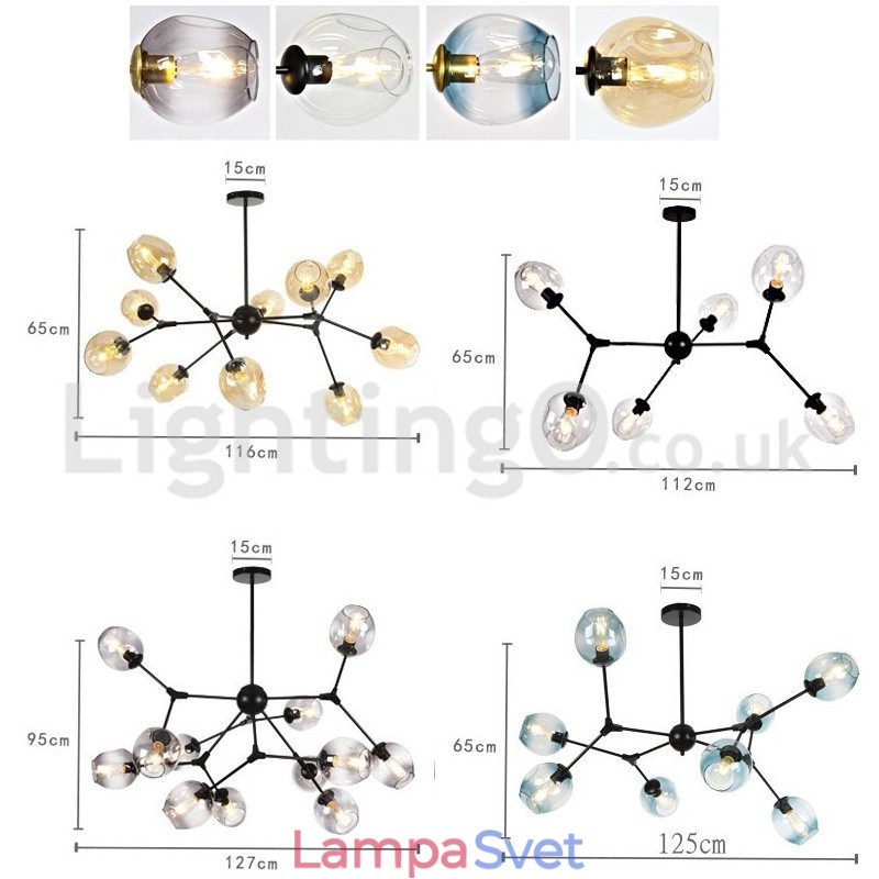 Nordic Postmodern Molecular Magic Bean Luster Cafe
