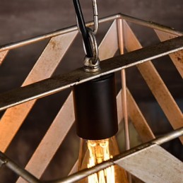 Retro Iron Lamp Moderný minimalistický luster v industriálnom štýle