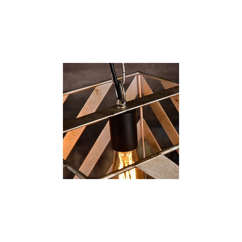 Retro Iron Lamp Moderný minimalistický luster v industriálnom štýle