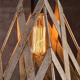 Retro Iron Lamp Moderný minimalistický luster v industriálnom štýle