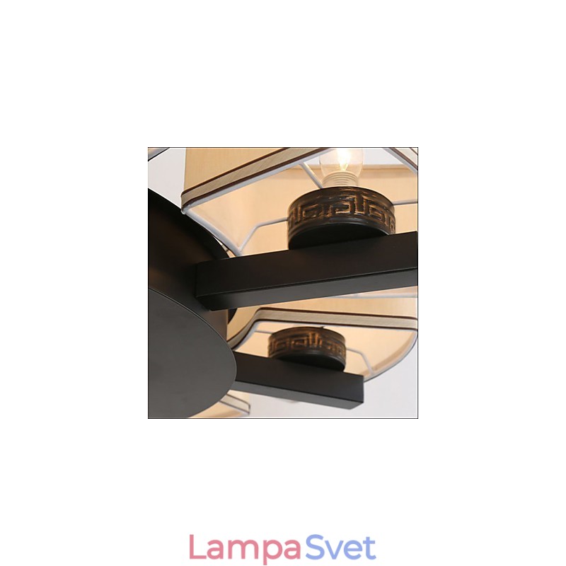 Luster v čínskom štýle Iron Copper Imitation Air lamps