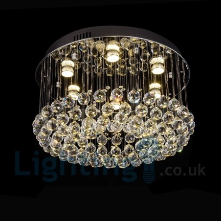 Moderné okrúhle stropné svietidlo K9 Crystal Moderné okrúhle stropné svietidlo K9 Crystal
